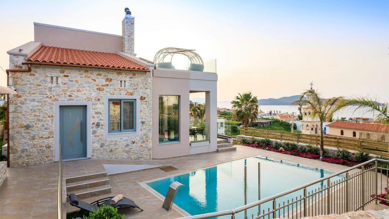 Superior Villa Kleanthi Stalos Ngoại thất bức ảnh